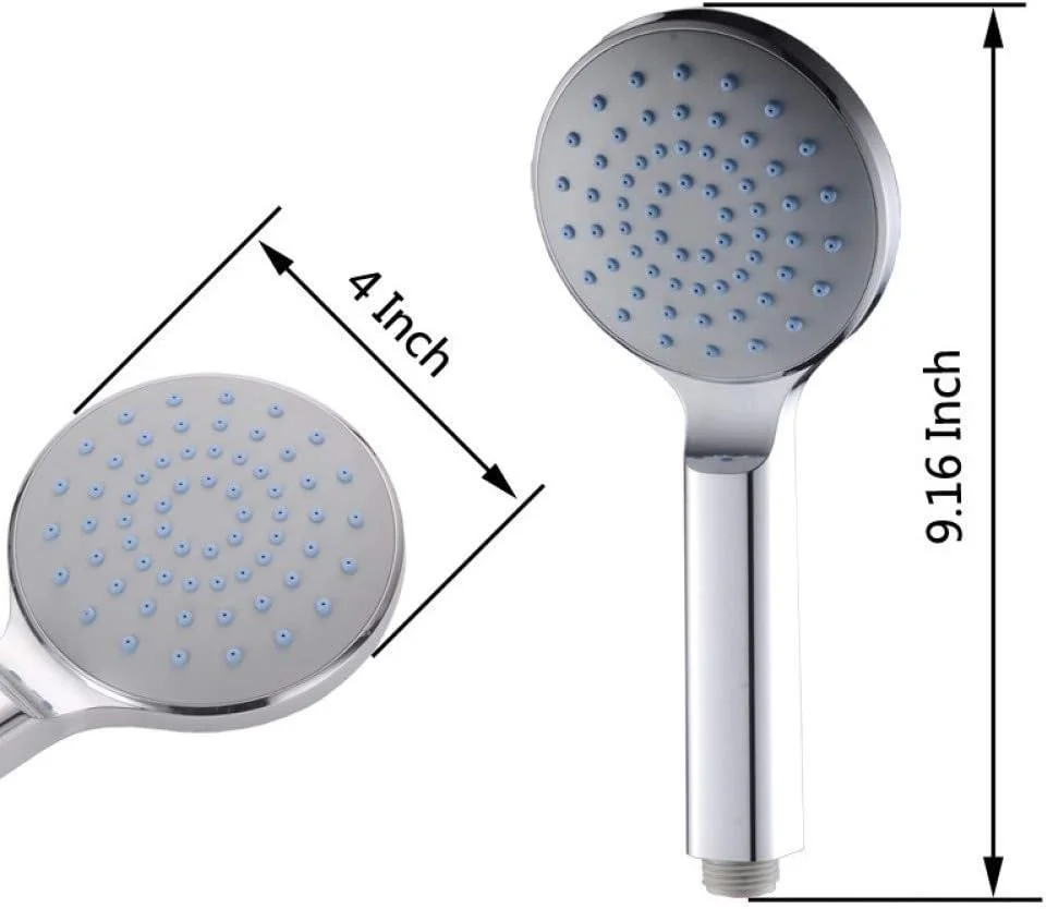 دوش دستی، دوش آب تحت فشار، سر دوش ABS، مجموعه نازل آبکاری دستی شیامن، سردوش های دستی