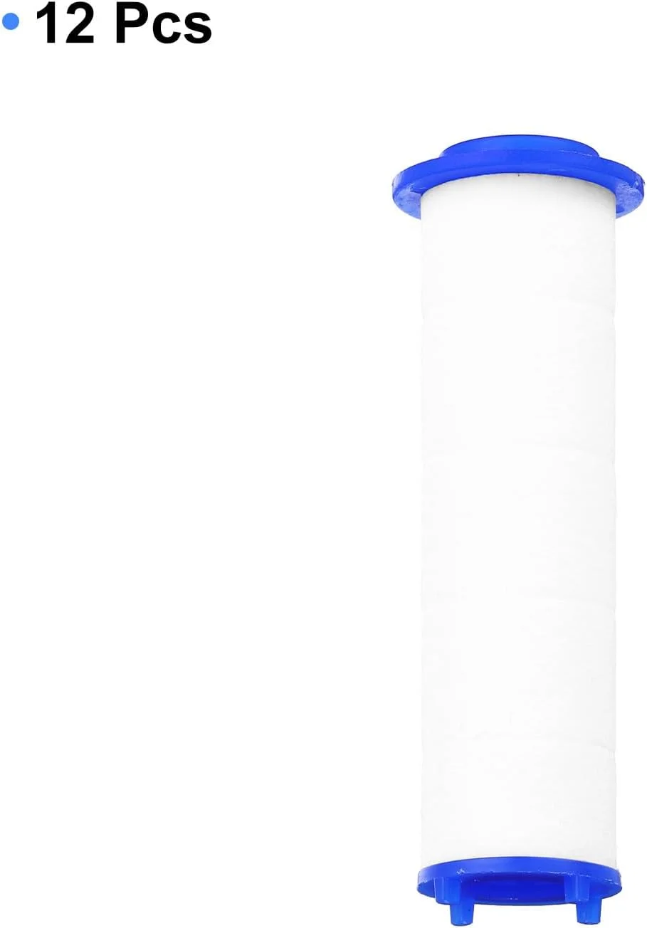 فیلتر سر دوش QUARKZMAN، بسته 12 عددی کارتریج فیلتر پنبه پلی پروپیلن 3 اینچی، جایگزین نازل دوش دستی فشار قوی