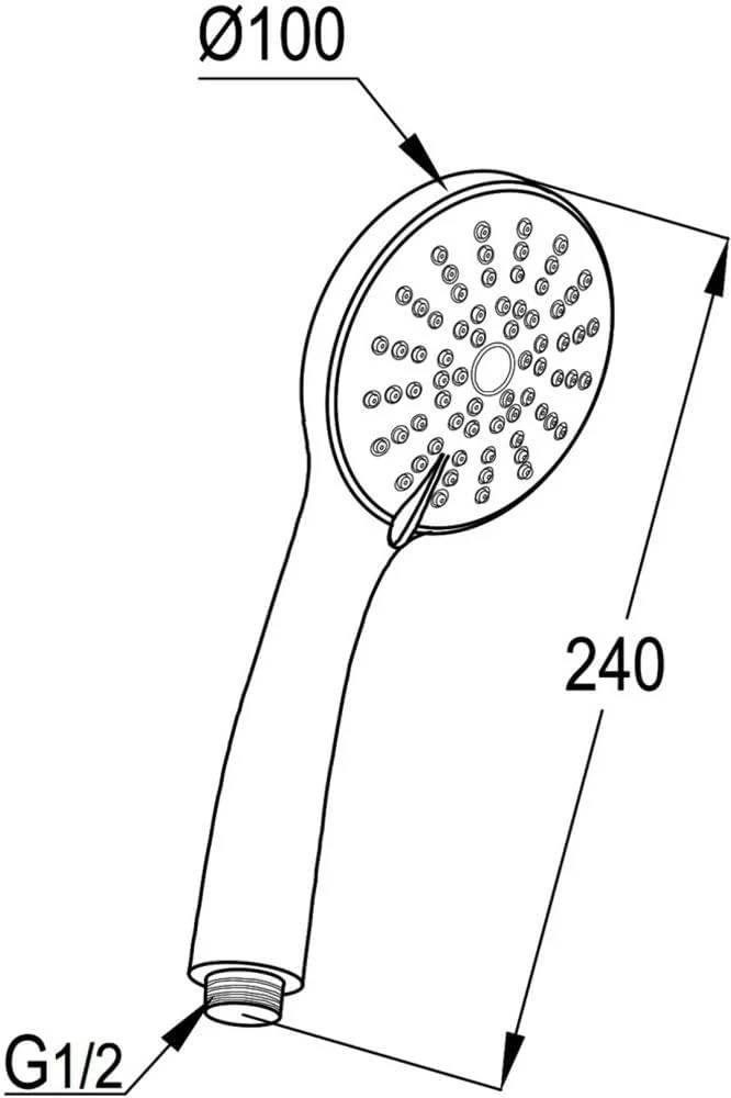 دوش دستی سه حالته RAK Ceramics