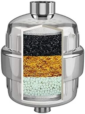 فیلتر دوش قابل تعویض برای حذف کلر و تصفیه آب مناسب برای انواع سردوش و دوش دستی