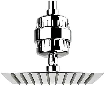 فیلتر دوش قابل تعویض برای حذف کلر و تصفیه آب مناسب برای انواع سردوش و دوش دستی