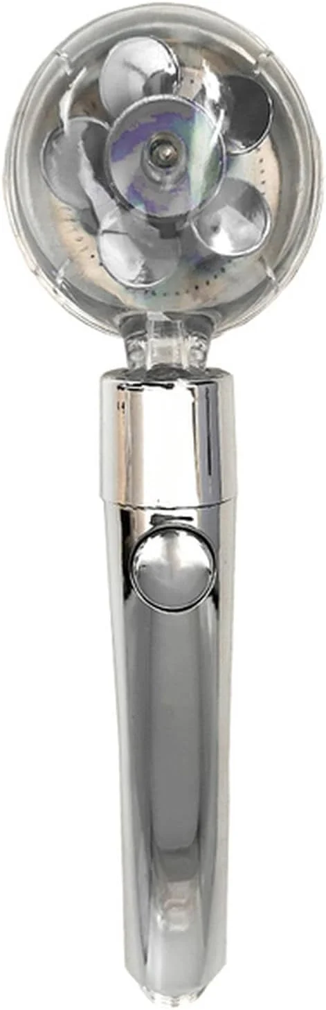 سری دوش فن توربو با قابلیت چرخش 360 درجه، صرفه جویی در آب، فشار قوی، نازل دوش دستی برای حمام