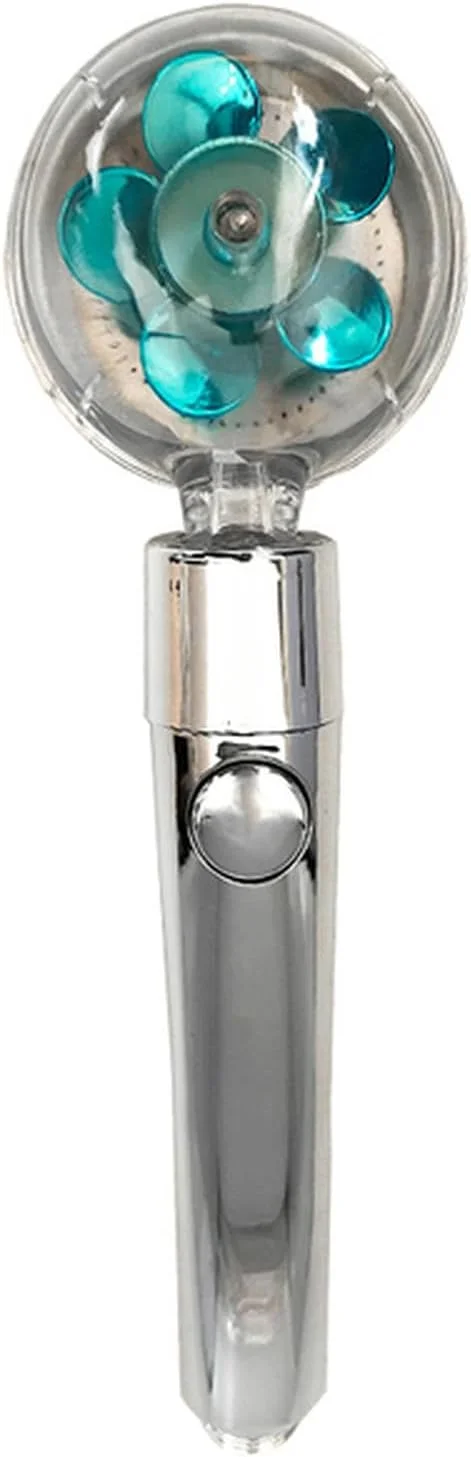 سردوش فن توربو با قابلیت چرخش ۳۶۰ درجه، صرفه جویی در آب، فشار قوی، نازل دوش دستی برای حمام