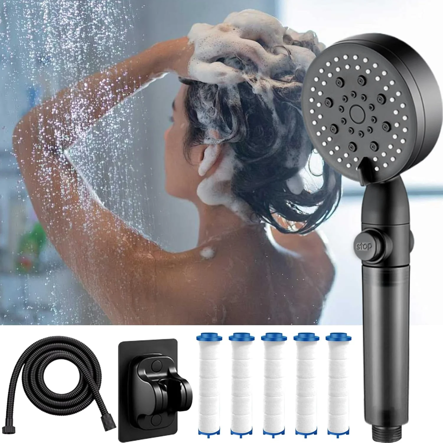 سردوش حمام دستی | سردوش دستی، سردوش حمام مناسب برای حمام کردن حیوانات خانگی، خوابگاه، کمپینگ و مسافرت