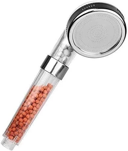 سردوش دستی فیلتردار فشار قوی با قابلیت تنظیم جریان آب و توپک های معدنی