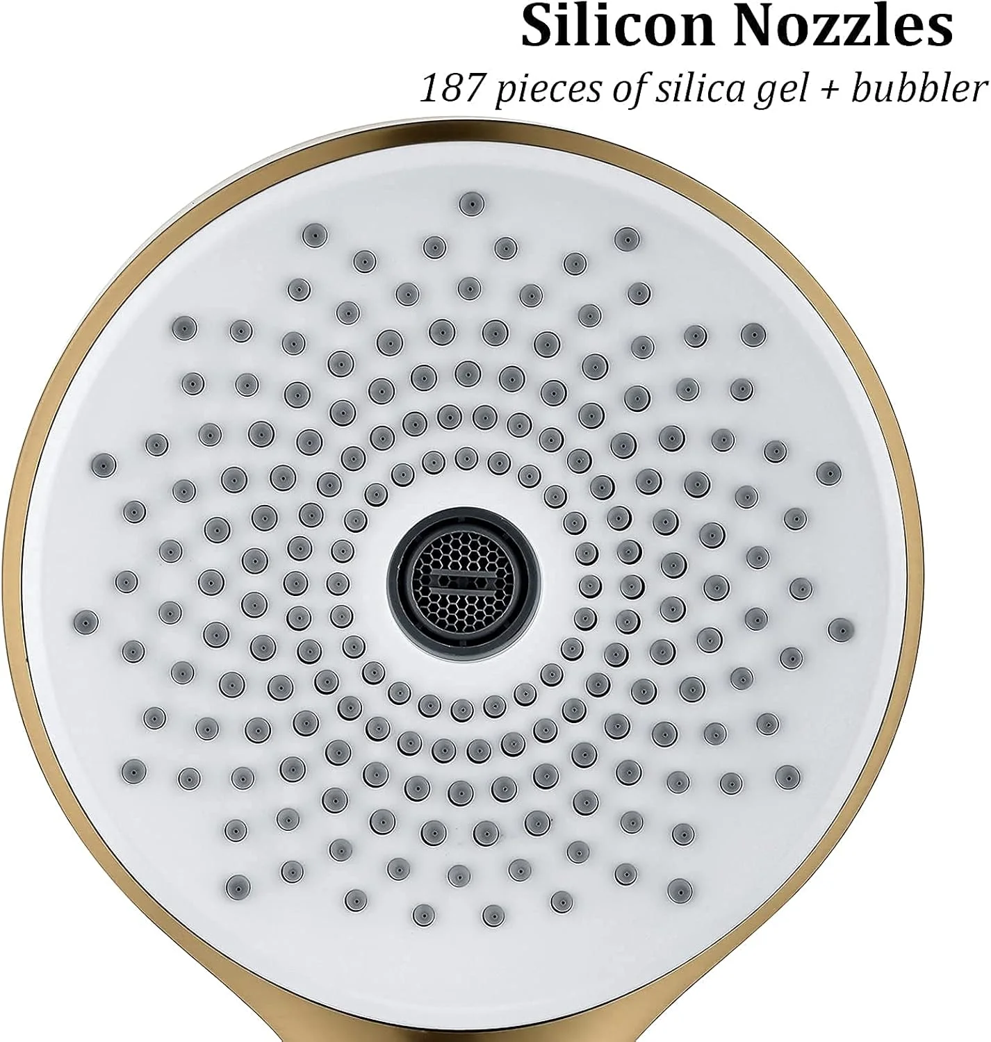 سردوش دستی ABS چند منظوره گرد خاکستری