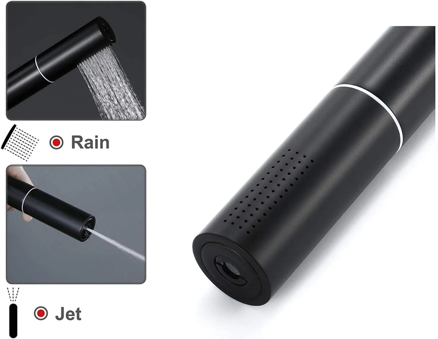 سردوش دستی سردوش برنجی دستی سردوش بارانی 2 حالت پاشش سردوش گرد دستی با شلنگ کروم