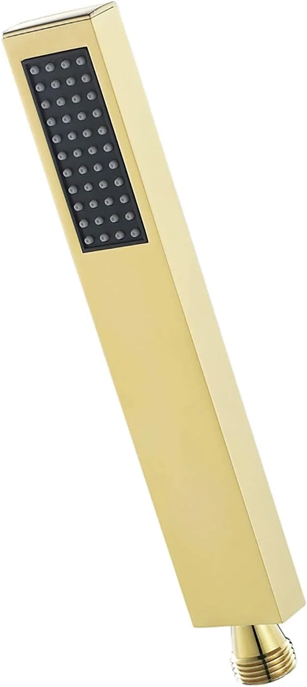 سردوش دستی، سردوش دستی برنجی، سردوش بارانی، سردوش با یک حالت پاشش، سردوش دستی مربعی با نازل سیلیکونی G 1 2 اینچ