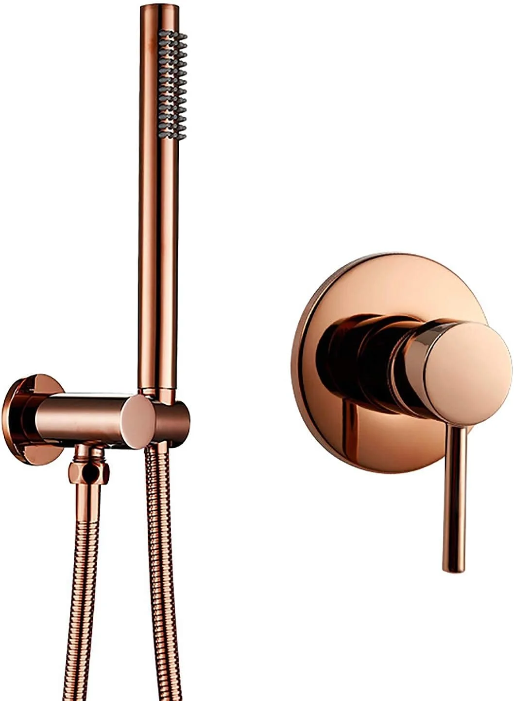 سردوش دستی رزگلد، ست سردوش دستی با دسته تکی برنجی، سردوش بارانی، سردوش گرد دستی با نازل سیلیکونی