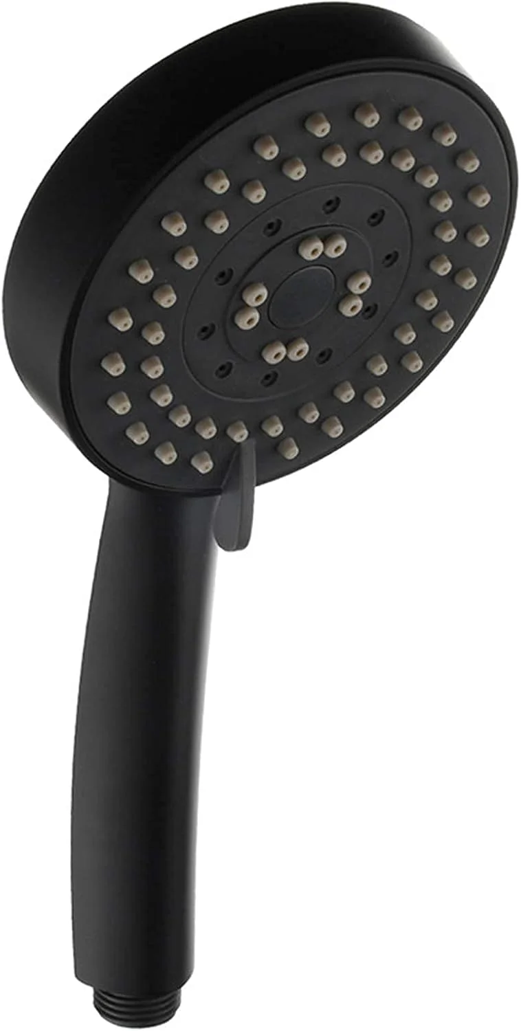 سردوش دستی ABS، سردوش بارانی با 5 حالت اسپری، ماساژ و آبگرم، سردوش دستی گرد - روکش کروم