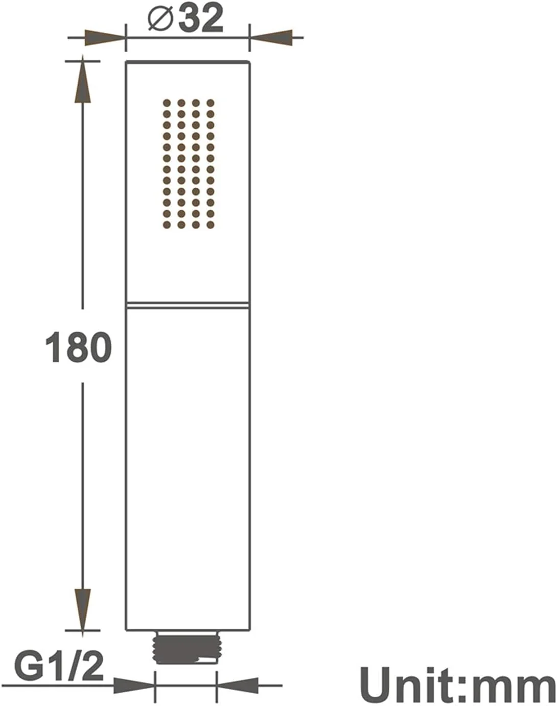 سردوش دستی سردوش برنجی، سردوش بارانی با دو حالت اسپری، سردوش ماساژ اسپا، سردوش گرد دستی مشکی