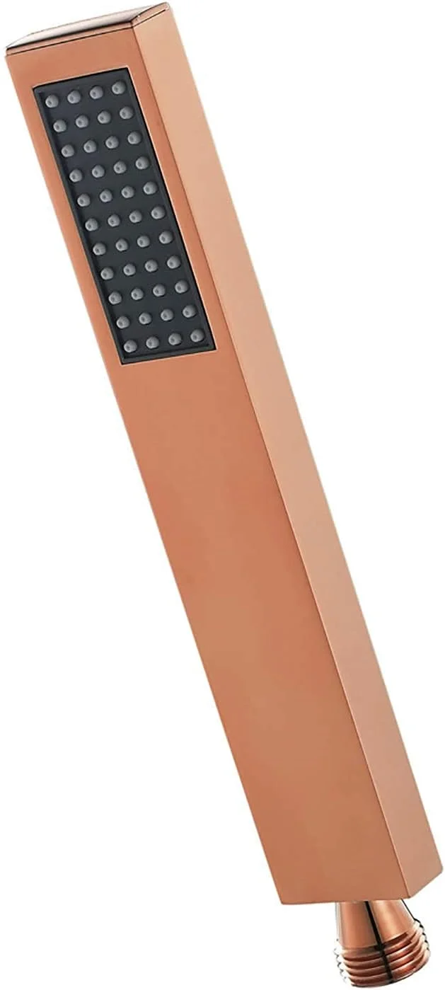 سردوش دستی سردوش برنجی دستی سردوش بارانی یک حالته سردوش مربعی دستی با نازل سیلیکونی G 1 2 اینچ