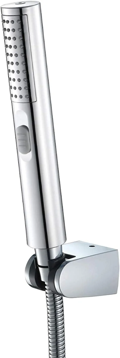 سردوش دستی ABS با دو حالت پاشش و نازل سیلیکونی به همراه شلنگ