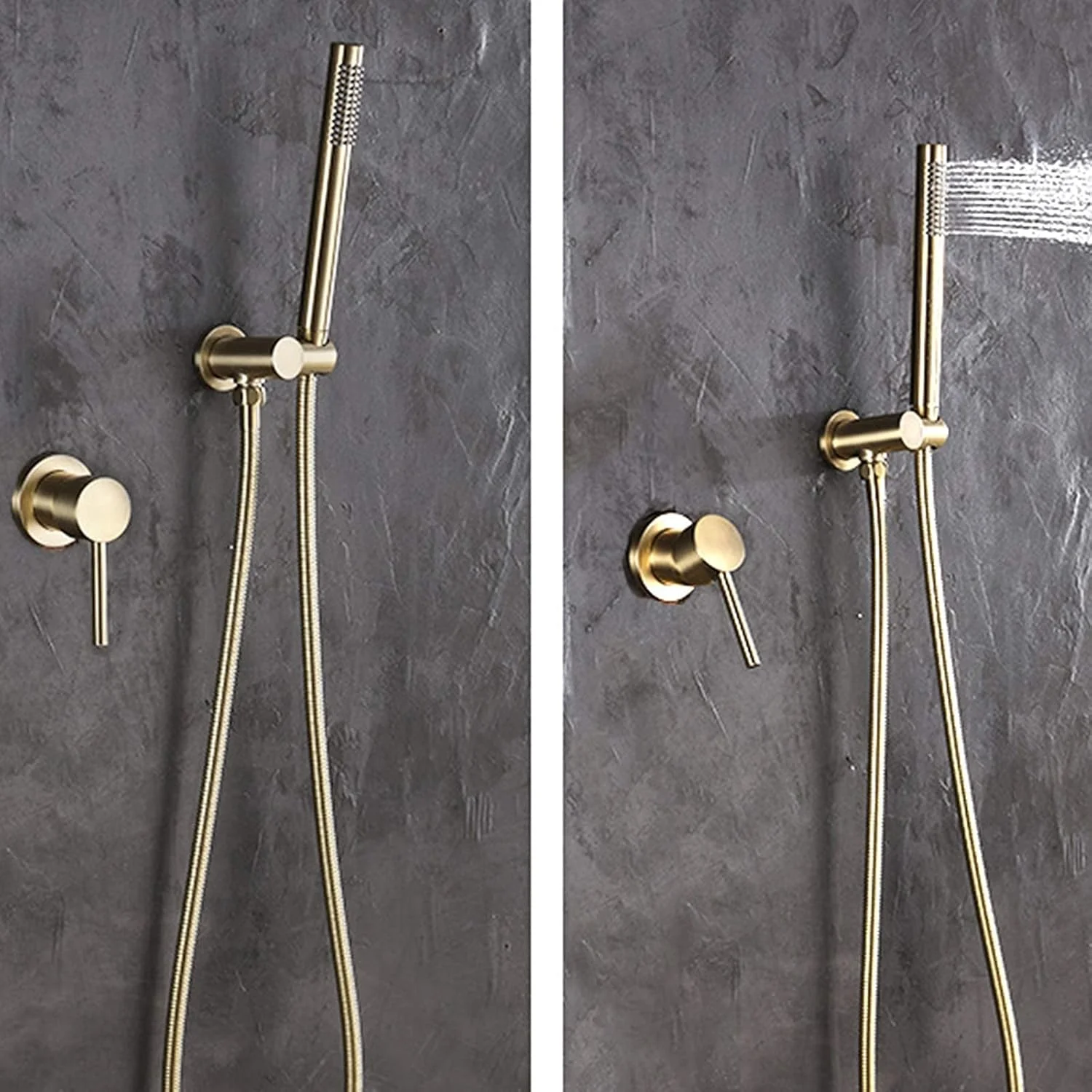 سردوش دستی ست سردوش دستی برنجی تک دستگیره سردوش دستی سردوش بارانی سردوش سردوش دستی گرد با نازل سیلیکونی