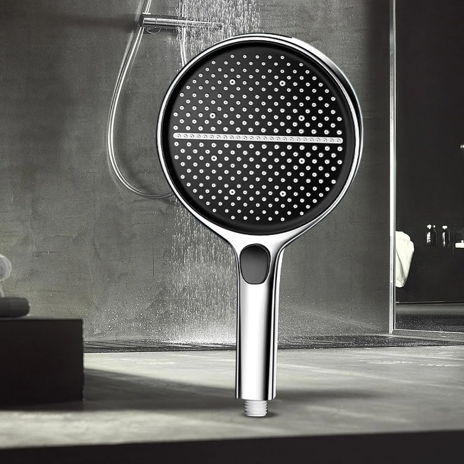 سردوش حمام با سر دوشی دستی - ست سردوش های حمام با اسپری دستی، لوازم جانبی حمام با قابلیت تنظیم اسپری آب برای حمام آپارتمان، وان، دوش گرفتن کودکان و بزرگسالان