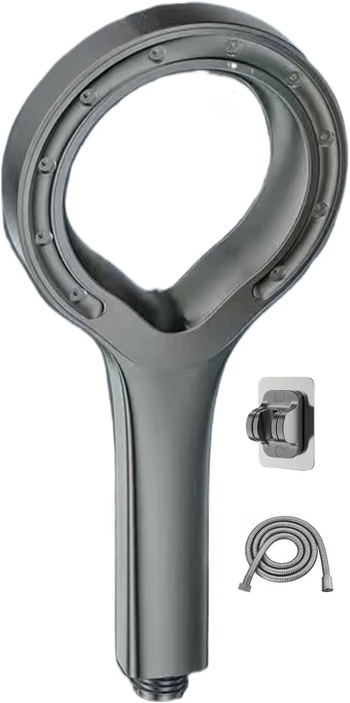 سردوش دستی - سردوش اسپری دستی برای شستشوی قدرتمند | جریان آرامش بخش و لوکس بارانی ارگونومیک برای تمیز کردن حیوانات خانگی و استفاده در حمام منزل