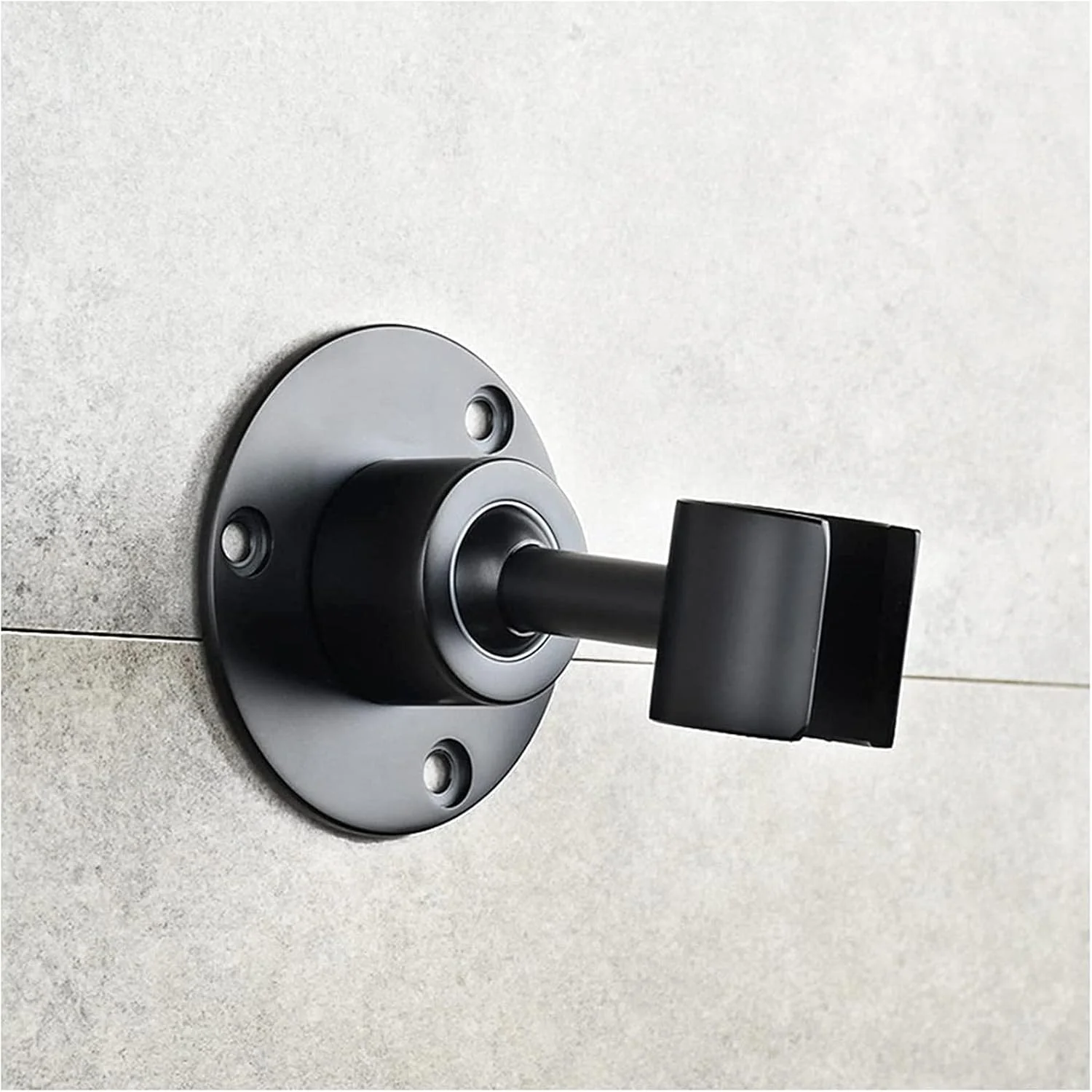 نگهدارنده سردوش برنجی، نگهدارنده سردوش دستی با قابلیت چرخش 360 درجه، نصب دیواری، سردوش گرد