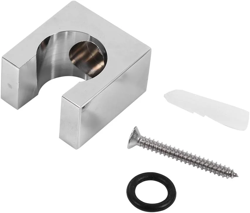 نگهدارنده سردوش حمام، نگهدارنده ثابت دستی سردوش اسپری مسی جامد، براکت نصب دیواری برای حمام