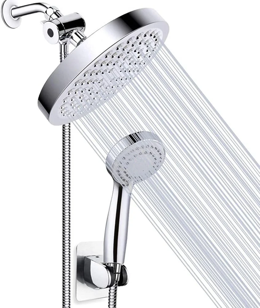 سردوش حمام، بارانی پرفشار و ترکیبی دستی، 3 حالت جداشدنی برای حمام