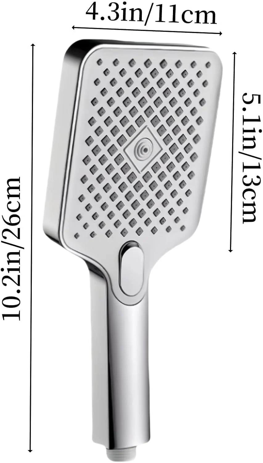 سردوش حمام فشار قوی، سردوش قدرتمند با 3 حالت، سردوش دستی یونیورسال برای فشار آب کم