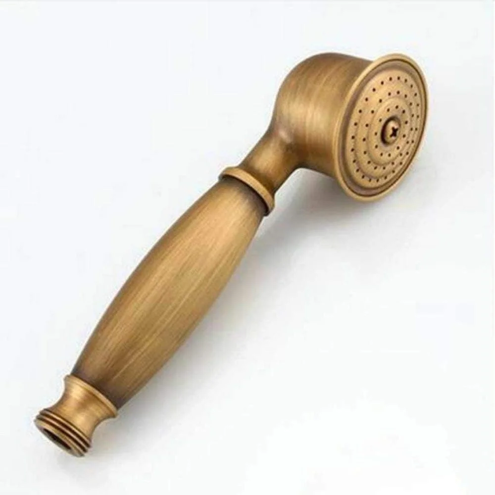 سردوش حمام برنجی عتیقه، سردوش بارانی گرد 8 اینچی، بازوی سردوش، سردوش دستی صرفه جویی در آب، شلنگ سردوش 1.5 متری، سردوش دستی