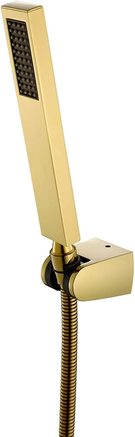 سردوش دستی دوش، سردوش دستی برنجی، سردوش بارانی، سردوش تک حالته طلایی تیتانیومی به همراه شلنگ دوش