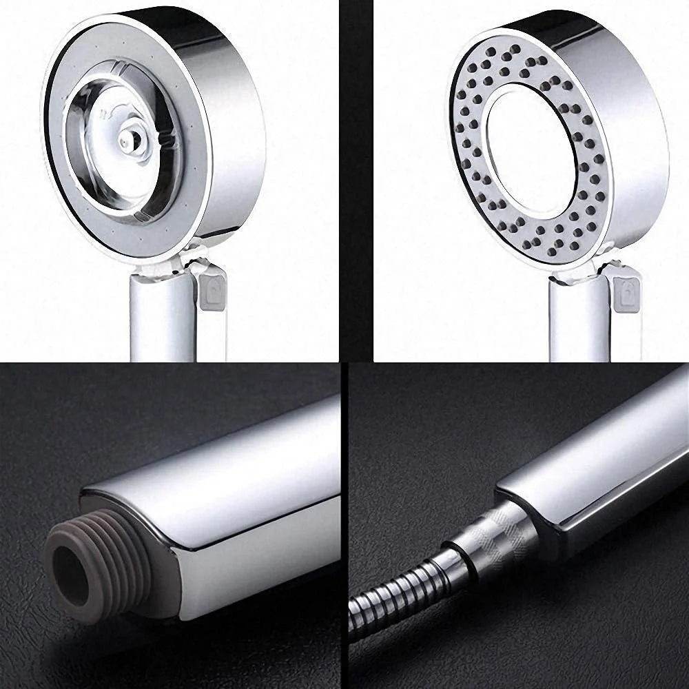 سردوش حمام چند منظوره دو طرفه دستی، سردوش گرد با فشار قوی، افشانه بارانی، تجهیزات حمام، سردوش حمام با فشار قوی