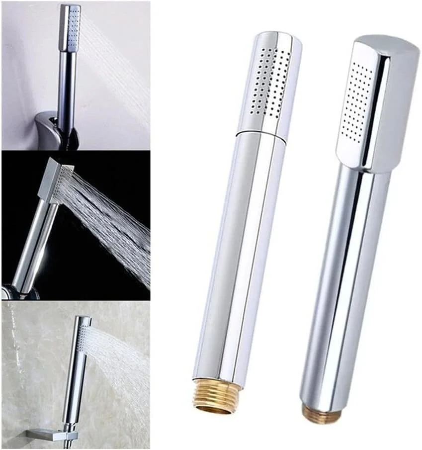 سردوش حمام، سبک مدرن، استیل ضد زنگ + مس، سردوش دستی، روکش کروم، اسپری بالا، سردوش بارانی (رنگ: مربعی)