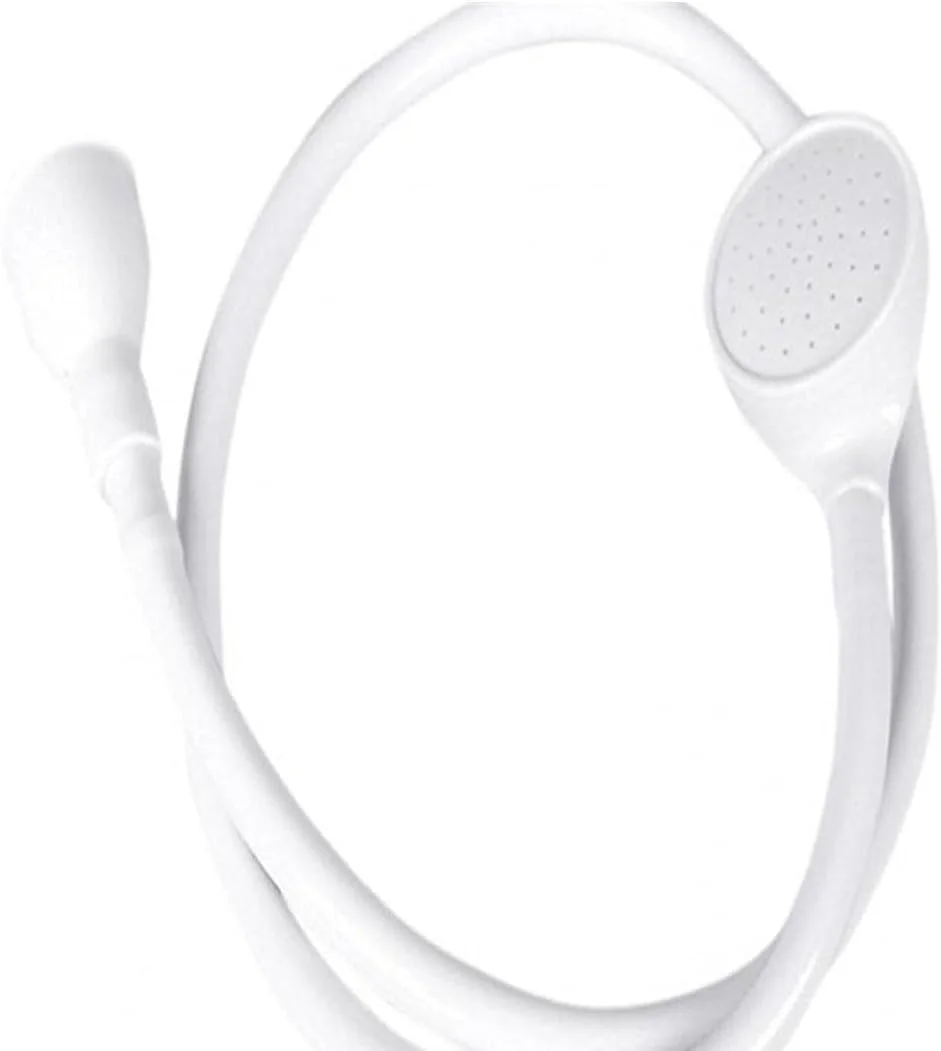 دوش دستی تک اهرمی با شلنگ اسپری، مناسب شستشوی مو، وان حمام، شیر آب گرد فشاری کودک