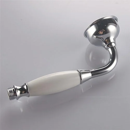 سردوش حمام دستی به سبک ویکتوریایی سنتی به همراه شلنگ 150 سانتی متری کروم