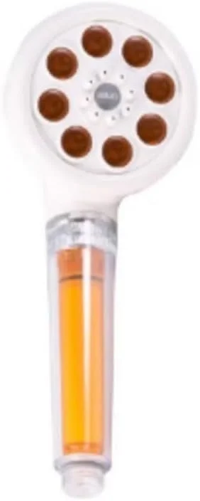 سردوش دستی سوناکی لوتوس سفید رنگ به همراه تمام متعلقات