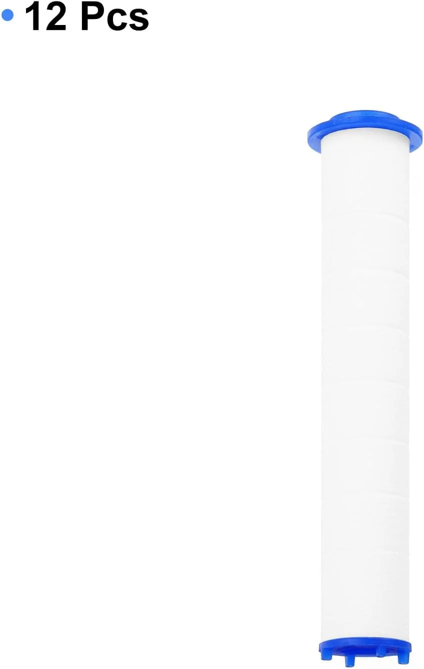 منبع یابی مپ 12 عددی فیلتر سر دوش 4.7 اینچی PP پنبه ای کارتریج جایگزین برای ست های جت دوش دستی پرفشار