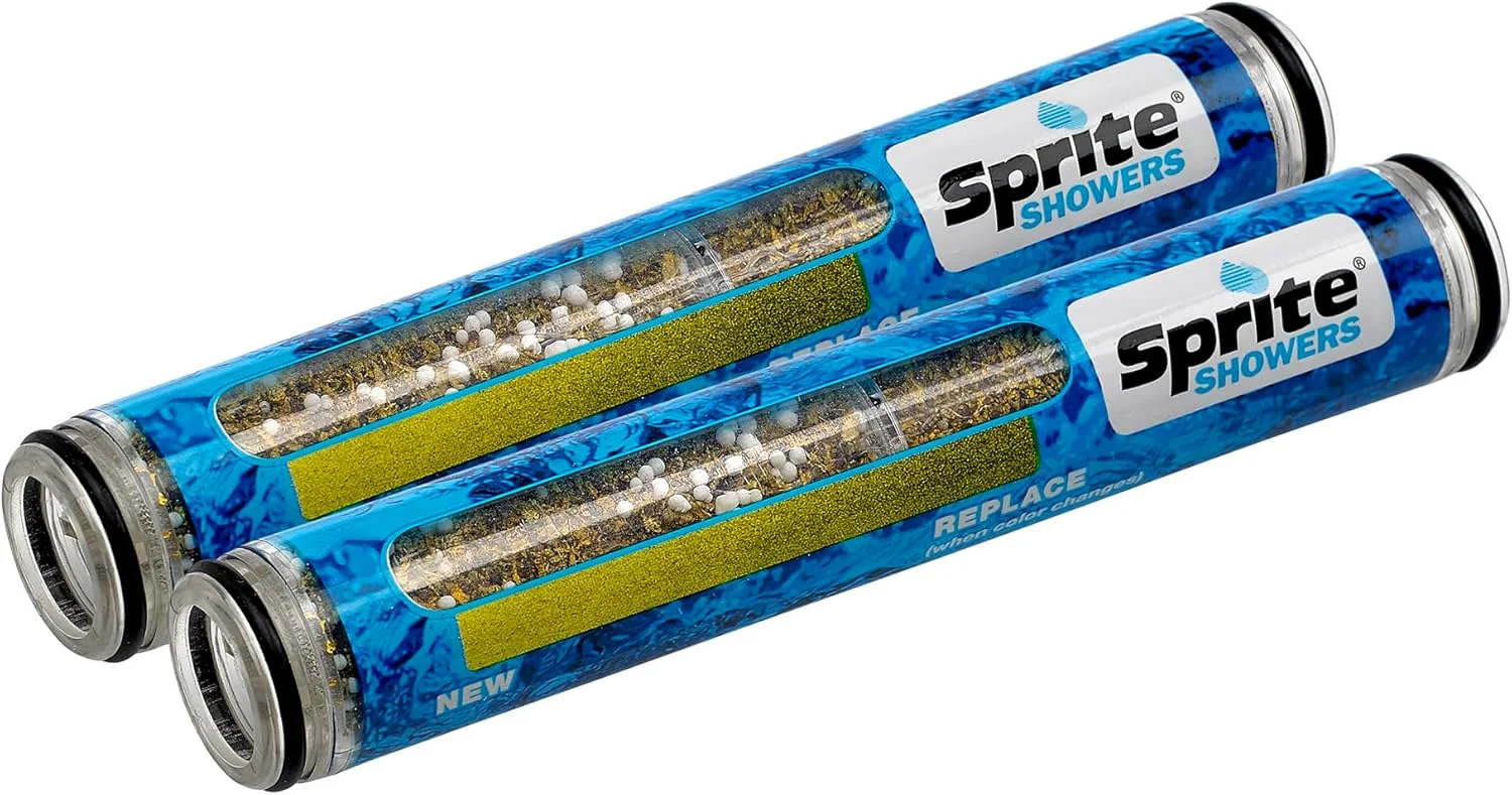 کارتریج فیلتر دوش دستی جایگزین Sprite Hhc-2، بسته 2 عددی، آبی
