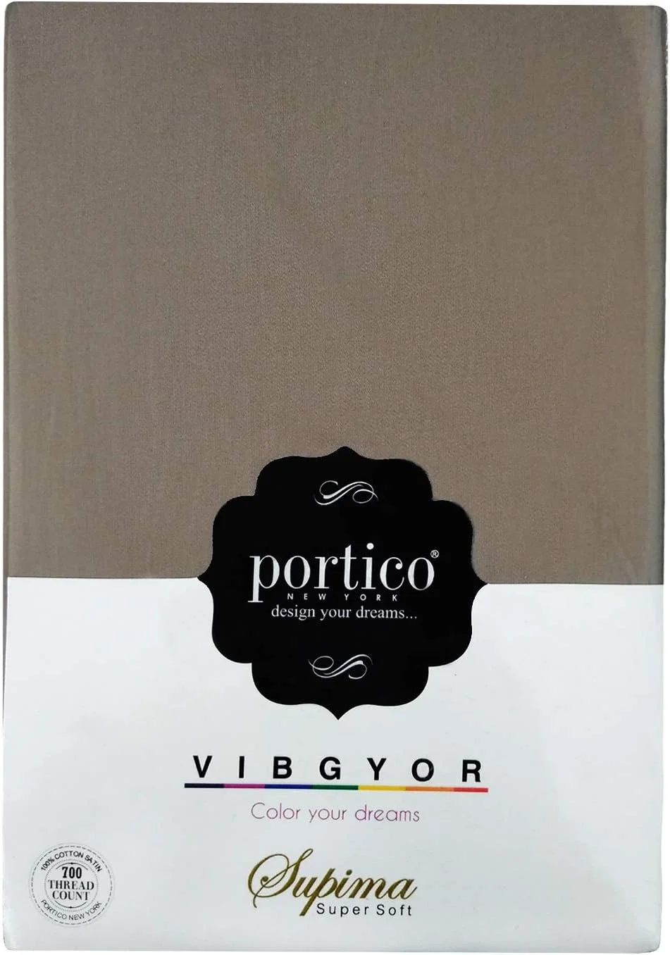 ملحفه تخت خواب مجموعه Portico Supima، قهوه ای 46 X 71 سانتی متر، کینگ 8650051 ملحفه تخت خواب مجموعه Portico Supima، قهوه ای 46 X 71 سانتی متر، کینگ 8650051