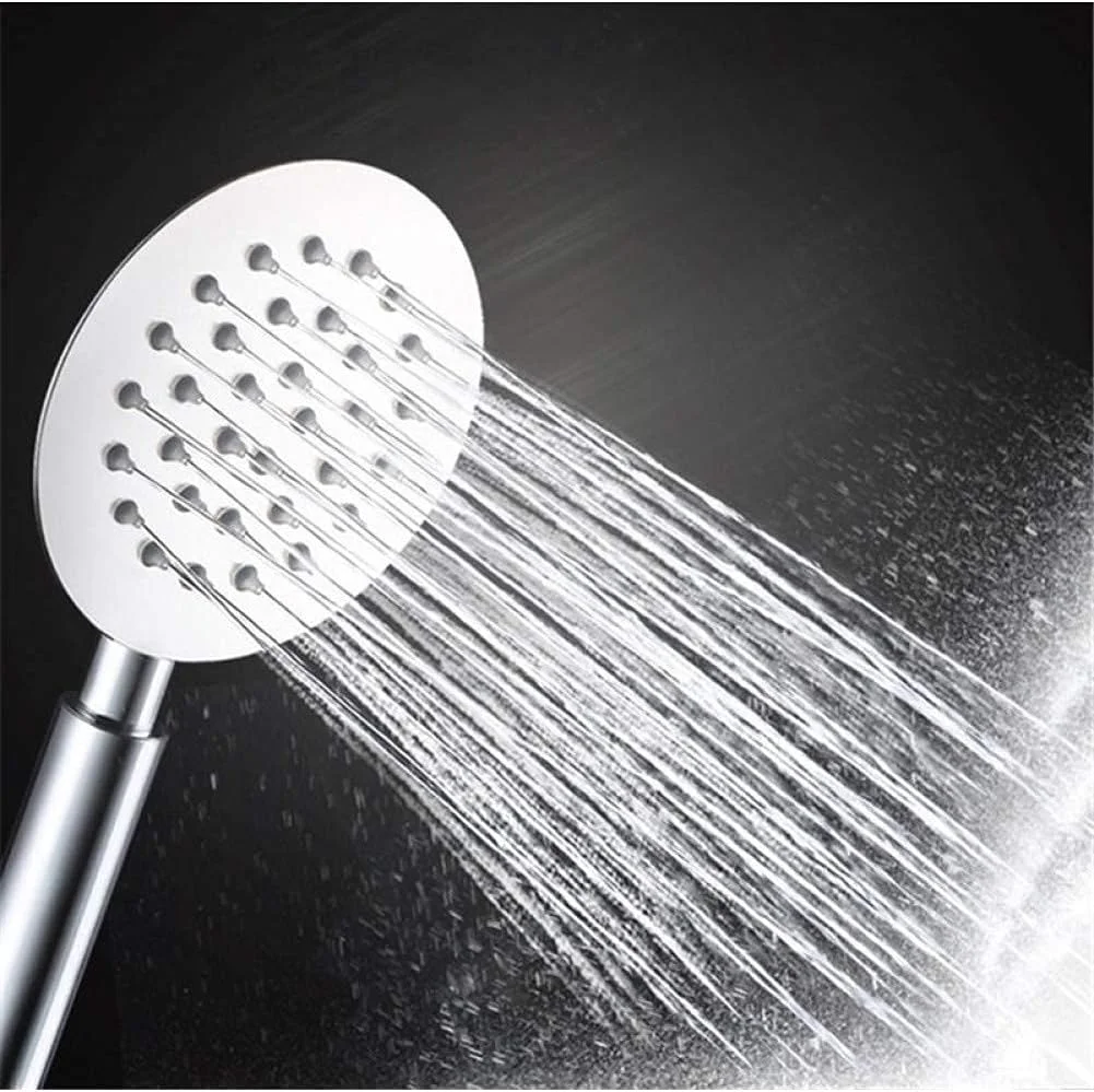 سردوش حمام فوق باریک استیل ضد زنگ، سردوش دستی صرفه جویی در آب، دوش دستی، حمام، تقویت کننده فشار آب بالا