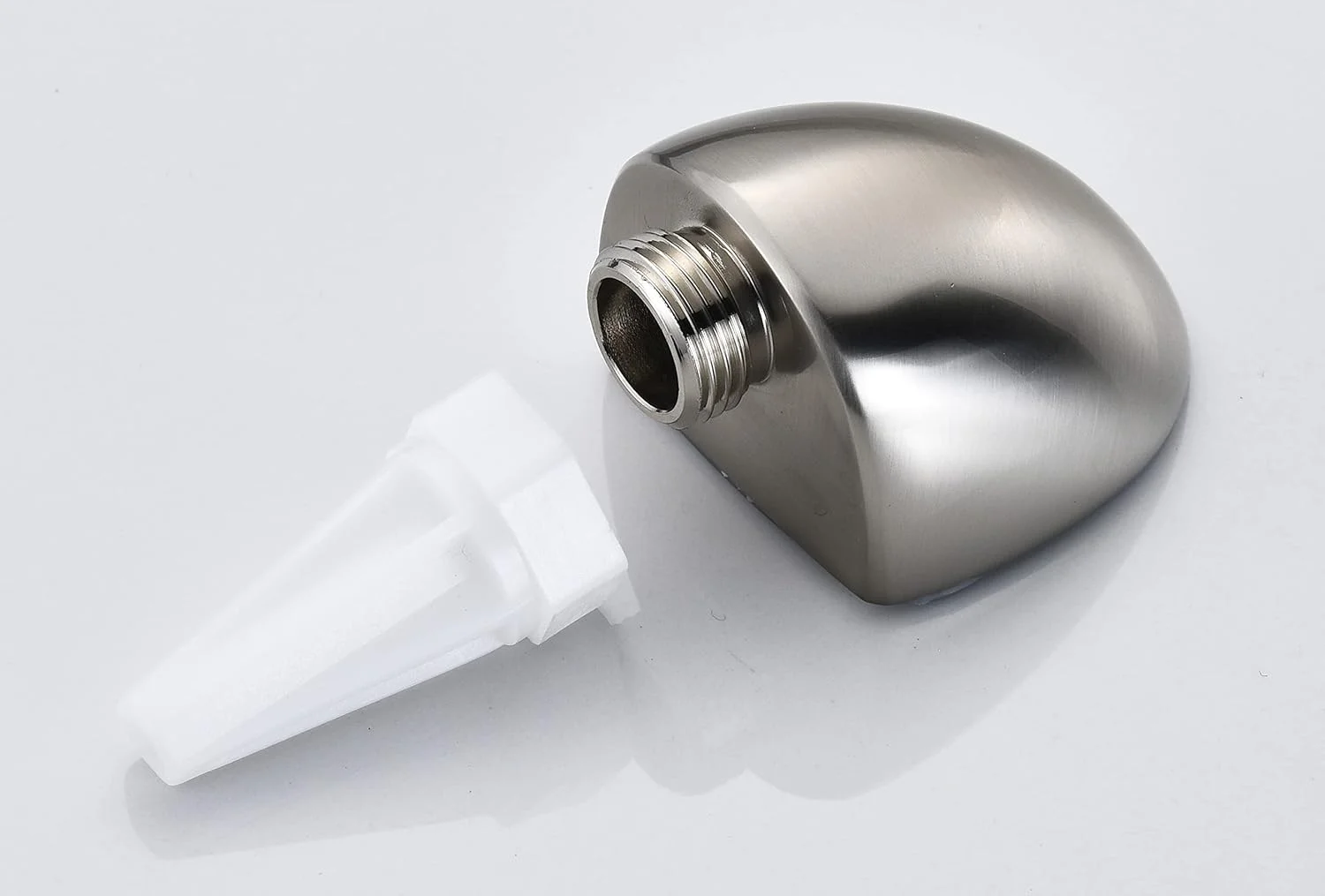 زانویی دیواری اتصال شلنگ دوش دستی Tearel، استیل براق زانویی دیواری اتصال شلنگ دوش دستی Tearel، استیل براق