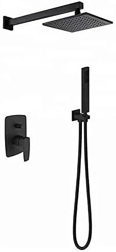 مجموعه سردوش دستی TEmkin، مجموعه دوش حمام مشکی مات، سردوش های حمام