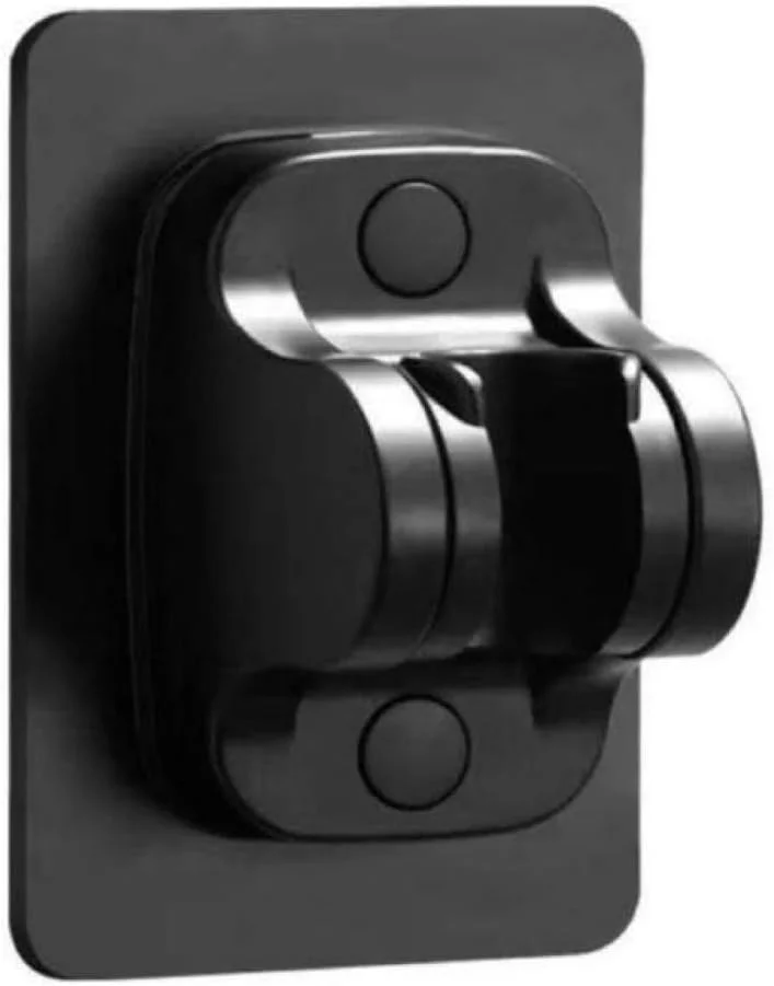 سردوش حمام ملخی توربو با نمایشگر دما، فشار قوی، صرفه جویی در آب، دارای دکمه توقف و نگهدارنده مشکی