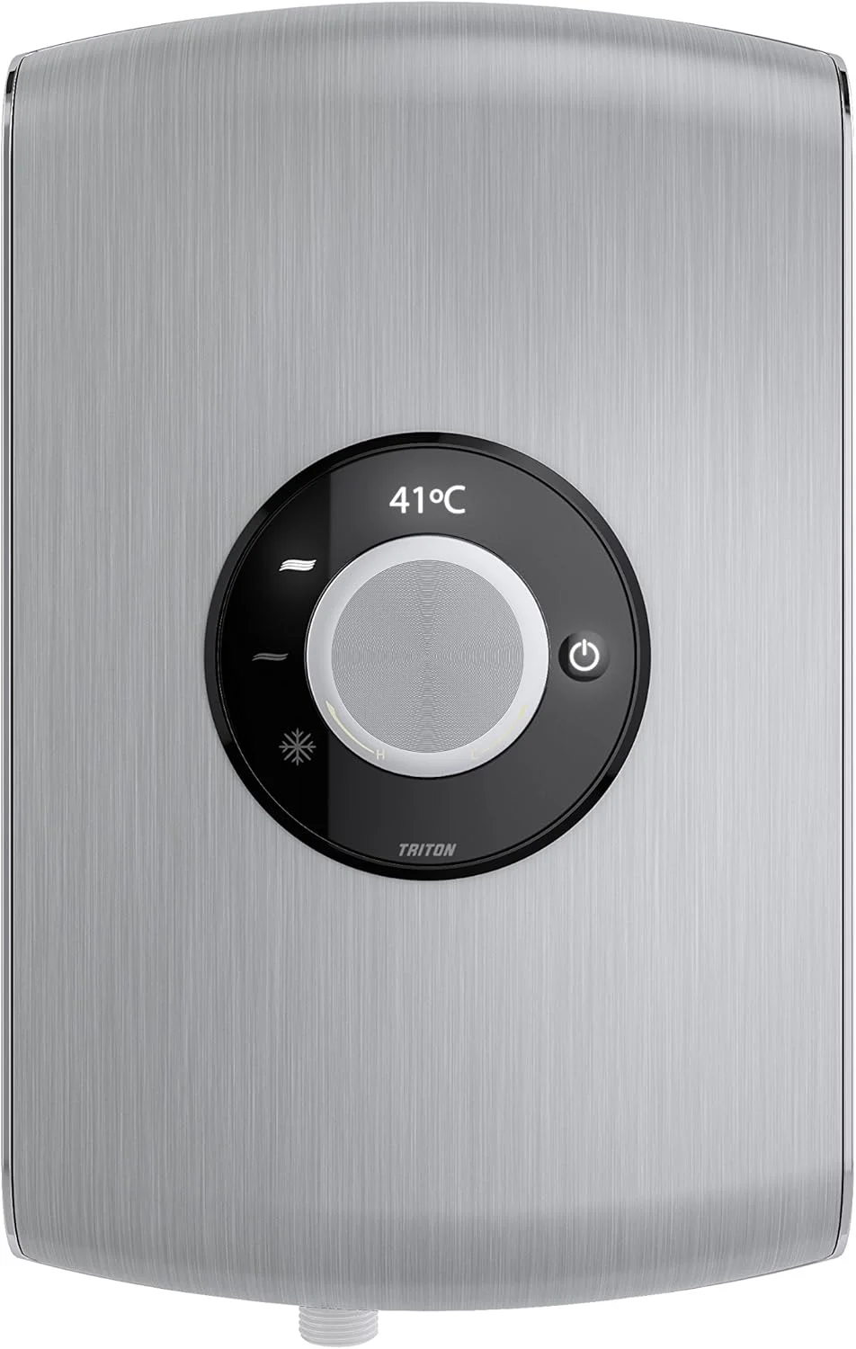 دوش برقی باریک تریتون مدل Amore REAMO9BRSTL، استیل برس خورده، 9.5 کیلو وات