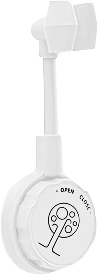 نگهدارنده سردوش حمام، پایه سردوش قابل تنظیم 360 درجه جهانی، نگهدارنده سردوش دستی بدون نیاز به سوراخ کاری و پایه مکنده دیواری