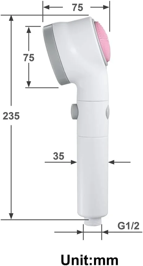 سردوش یونیورسال، سردوش دستی تک حالته با نگهدارنده ABS و شلنگ