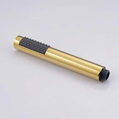 سردوش دستی جداشدنی VCFDZCFD، لوازم جانبی شیرآلات حمام، روکش طلایی برنجی، گرد