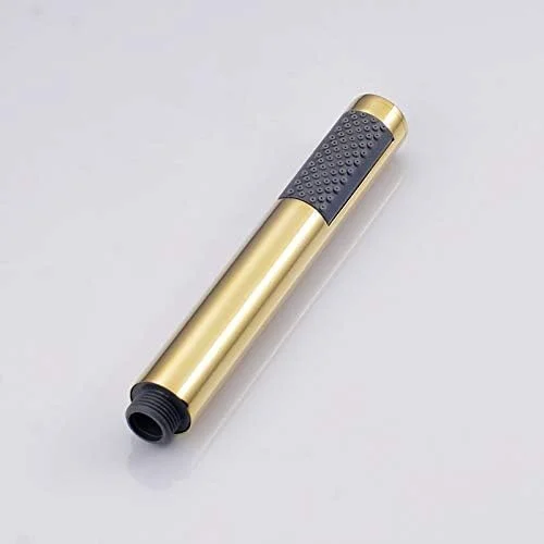 سردوش دستی جداشدنی VCFDZCFD، لوازم جانبی شیرآلات حمام، روکش طلایی برنجی، گرد