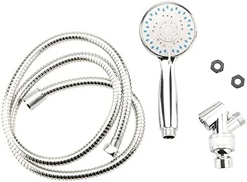 سردوش حمام VLNAACH با 5 حالت پاشش به همراه شلنگ 1.5 متری، سردوش دستی، سردوش های حمام، سردوش با حالت بارانی و سردوش های دستی