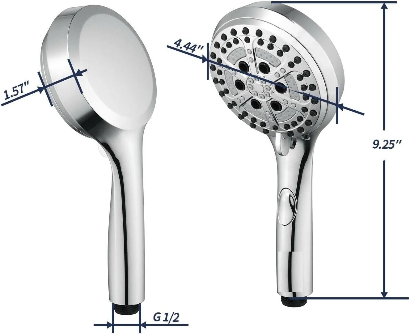 سردوش حمام با 5 حالت اسپری، 2 عدد سردوش حمام دستی، سردوش های بارانی، سردوش و سردوش دستی