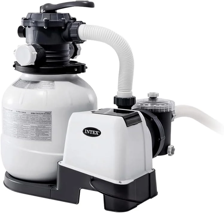 پمپ فیلتر شنی 2100 GPH مناسب استخرهای روکار به همراه کیت نگهداری استخر