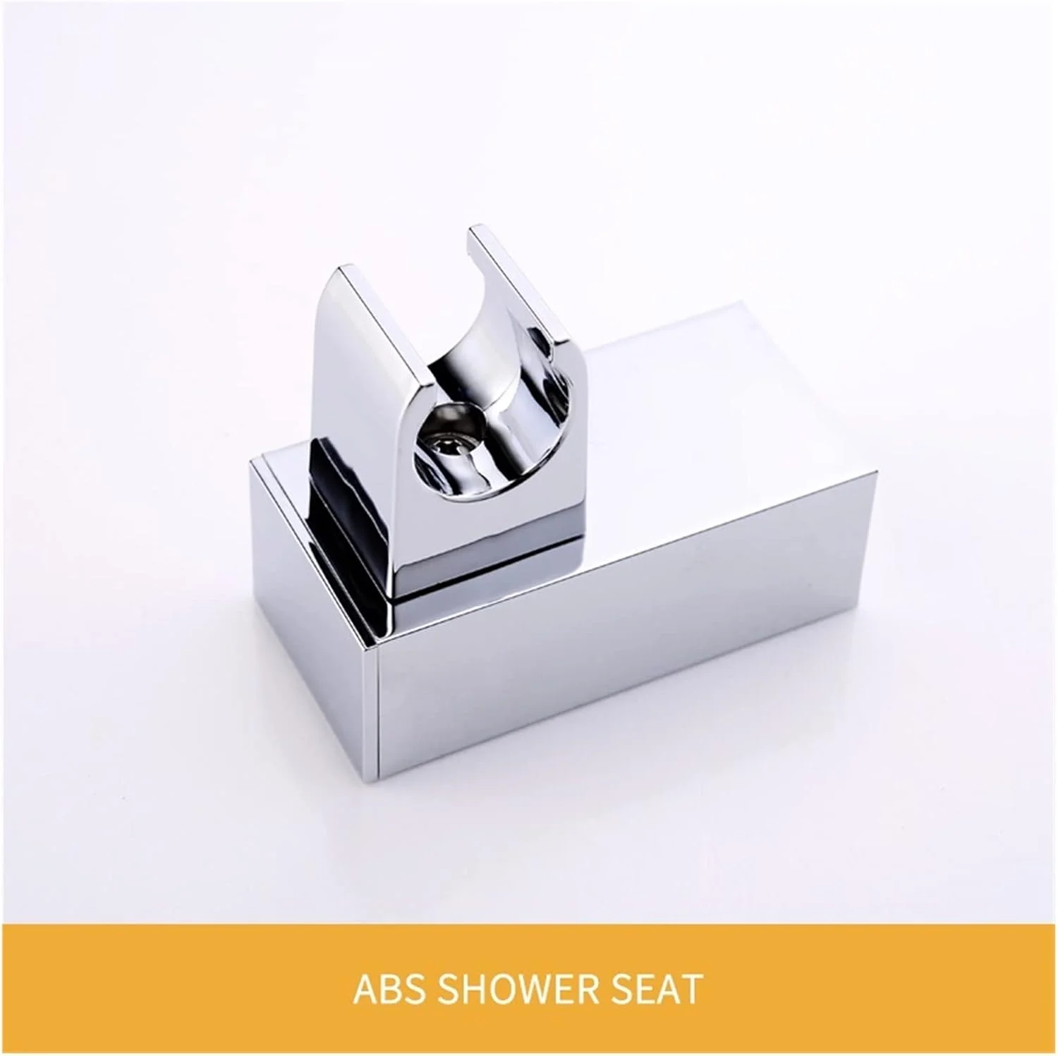 سردوش دستی آبشاری با شلنگ فوق العاده بلند و ست نگهدارنده پلاستیکی ABS برای نصب دیواری حمام، روکش کروم