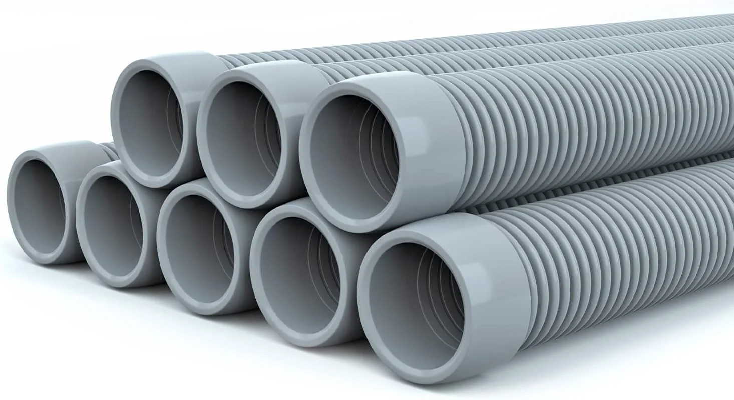 شلنگ جاروبرقی استخر حرفه ای Poolvio - شلنگ های 8 تکه 1.5 اینچی برای افزایش/جایگزینی شلنگ جاروبرقی استخر - سازگار با تمام جاروبرقی های اتوماتیک اصلی استخر