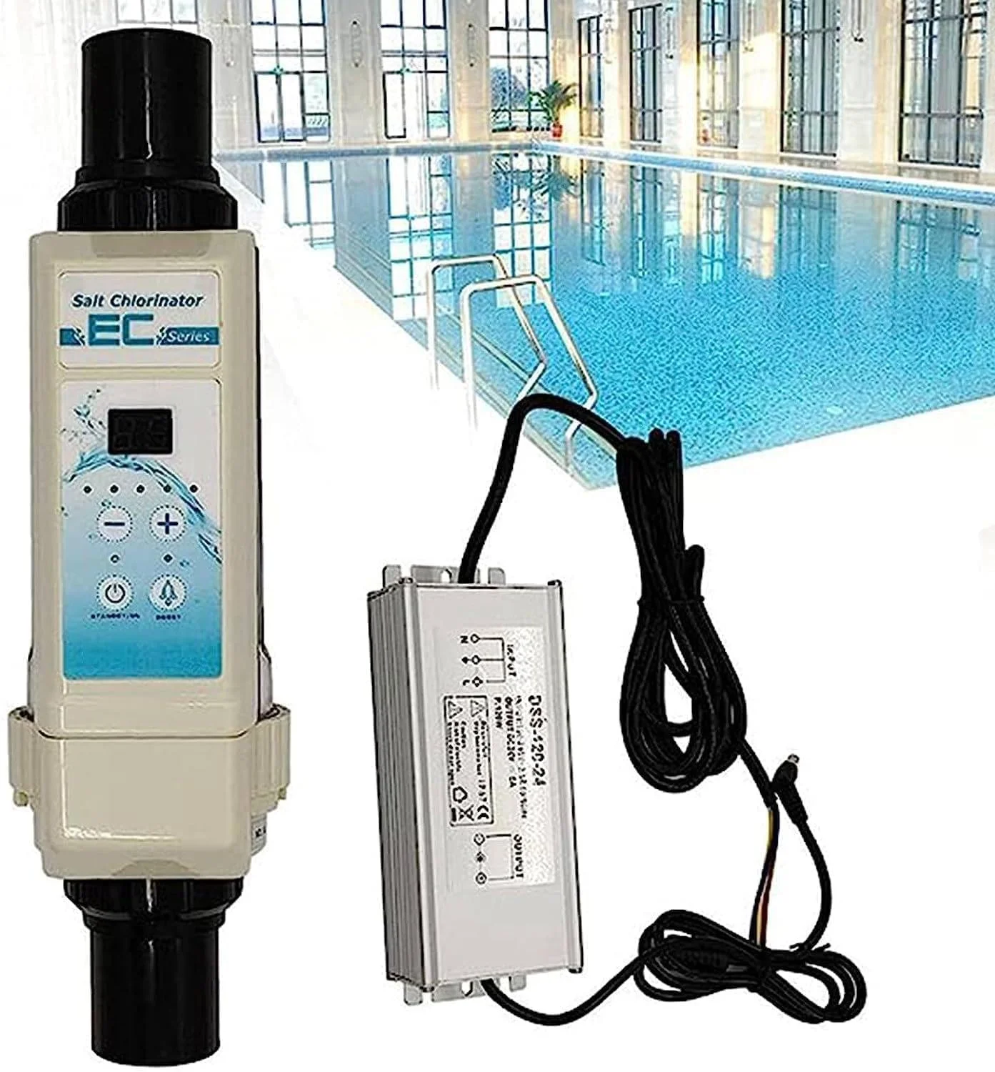 دستگاه کلرزنی آب شور SCIAZA، سیستم کلرزنی نمکی، الکترولیز کننده کلرزن نمکی استخر، ژنراتور کلر نمکی برای استخر خانگی، دستگاه کلر نمکی، 8 گرم در ساعت دستگاه کلرزنی آب شور SCIAZA، سیستم کلرزنی نمکی، الکترولیز کننده کلرزن نمکی استخر، ژنراتور کلر نمکی برای استخر خانگی، دستگاه کلر نمکی، 8 گرم در ساعت