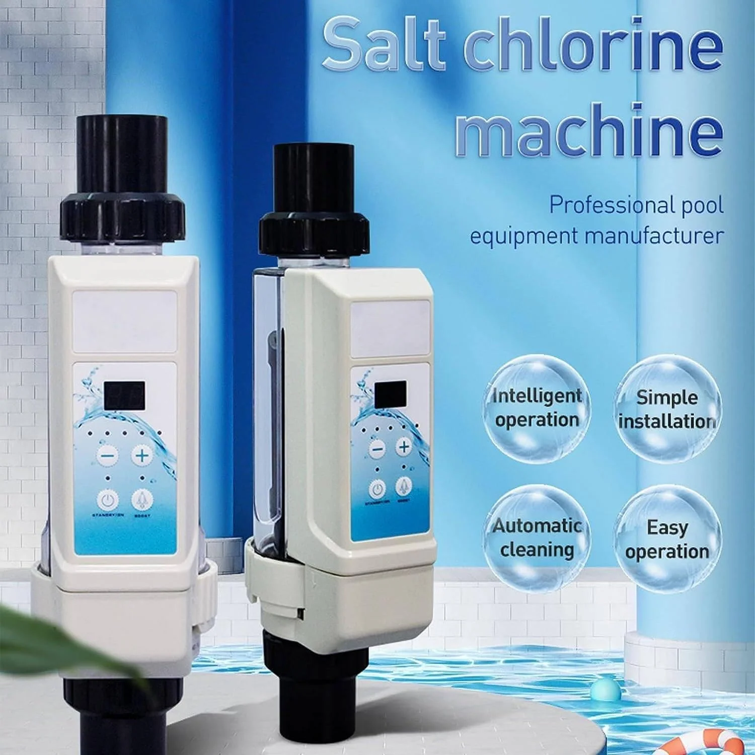 دستگاه کلرزنی آب شور SCIAZA، سیستم کلرزنی نمکی، الکترولیز کننده کلرزن نمکی استخر، ژنراتور کلر نمکی برای استخر خانگی، دستگاه کلر نمکی، 8 گرم در ساعت دستگاه کلرزنی آب شور SCIAZA، سیستم کلرزنی نمکی، الکترولیز کننده کلرزن نمکی استخر، ژنراتور کلر نمکی برای استخر خانگی، دستگاه کلر نمکی، 8 گرم در ساعت